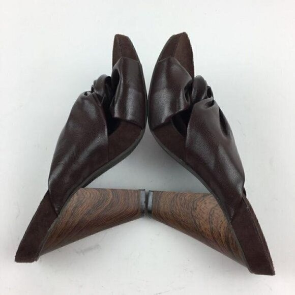 Xhilaration Heels Size 6.5 Strappy Funky Chunky - Picture 5 of 8